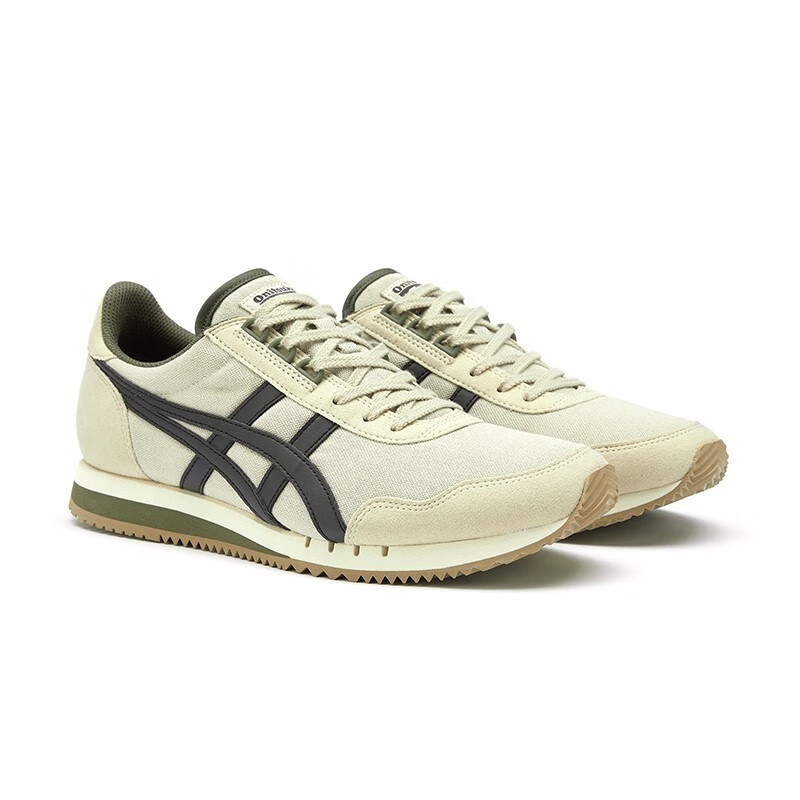 Onitsuka Tiger 鬼塚虎 男女运动休闲鞋DUALIO 1183A856 米色/灰色 325元