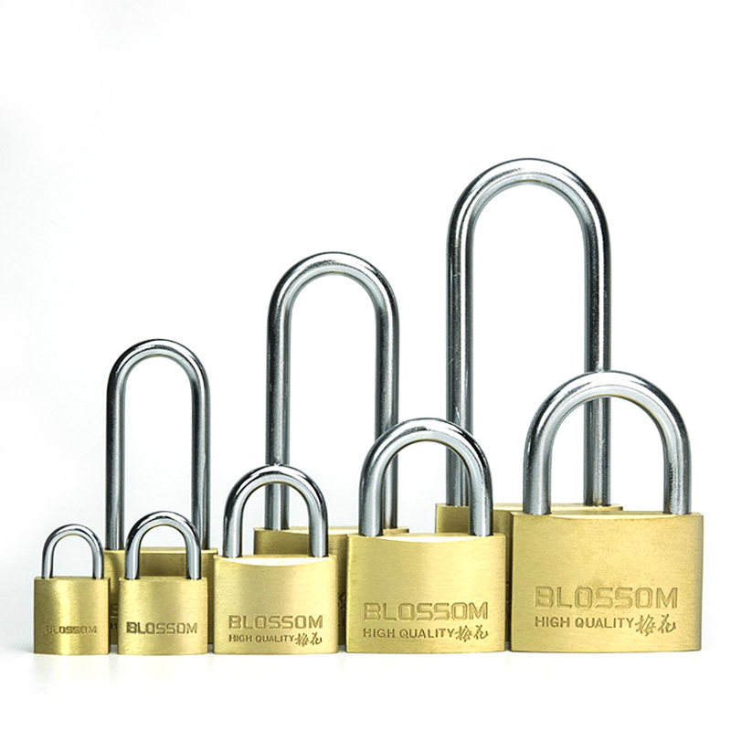 BLOSSOM LOCK 梅花锁 防盗铜挂锁+钥匙2把 4.4元包邮（需用券）