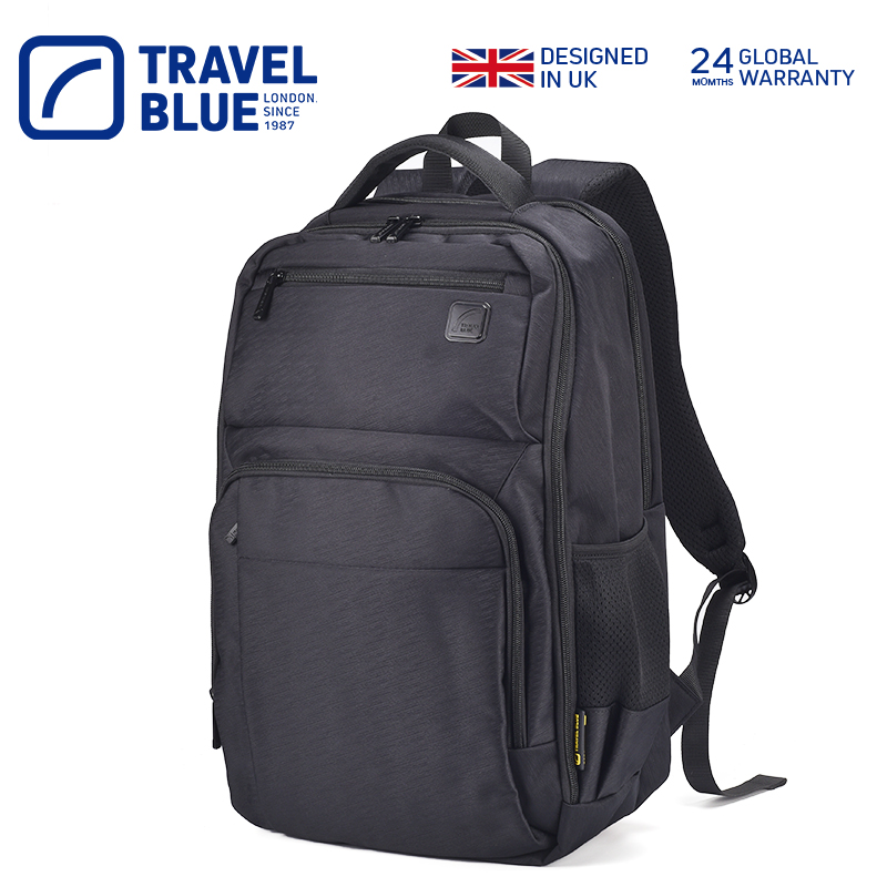 TRAVEL BLUE 蓝旅 名望男女同款双肩背包大容量轻便商务15.6电脑包 498元（需用