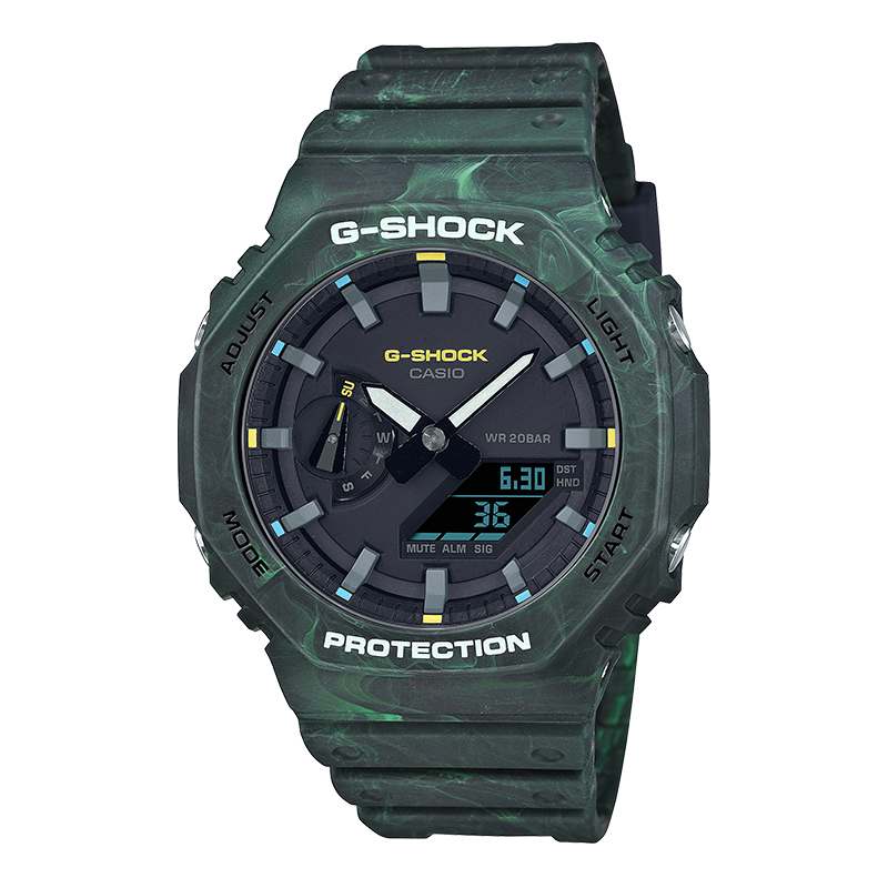 CASIO 卡西欧 G-SHOCK系列 45.4毫米石英腕表 GA-2100FR-3ADR 426.55元（需用券）