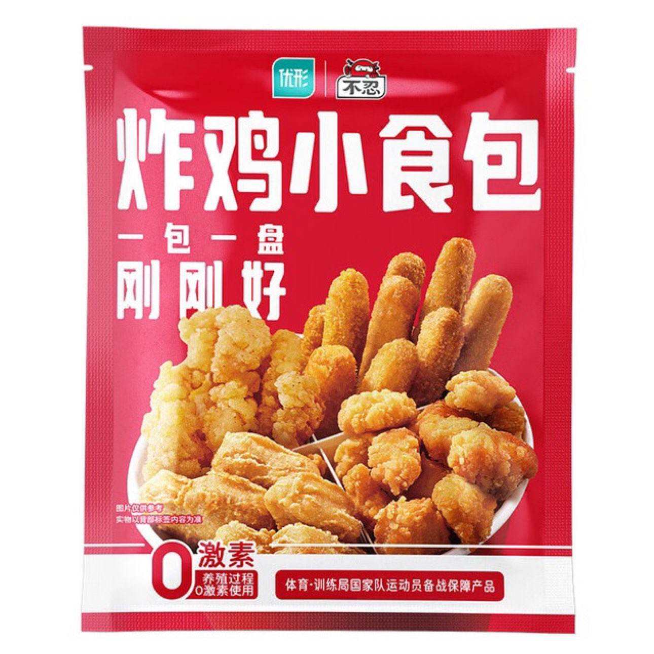 凤祥食品 优形炸鸡小食组合 4种 1000g*3件 66.46元（22.15元/件）