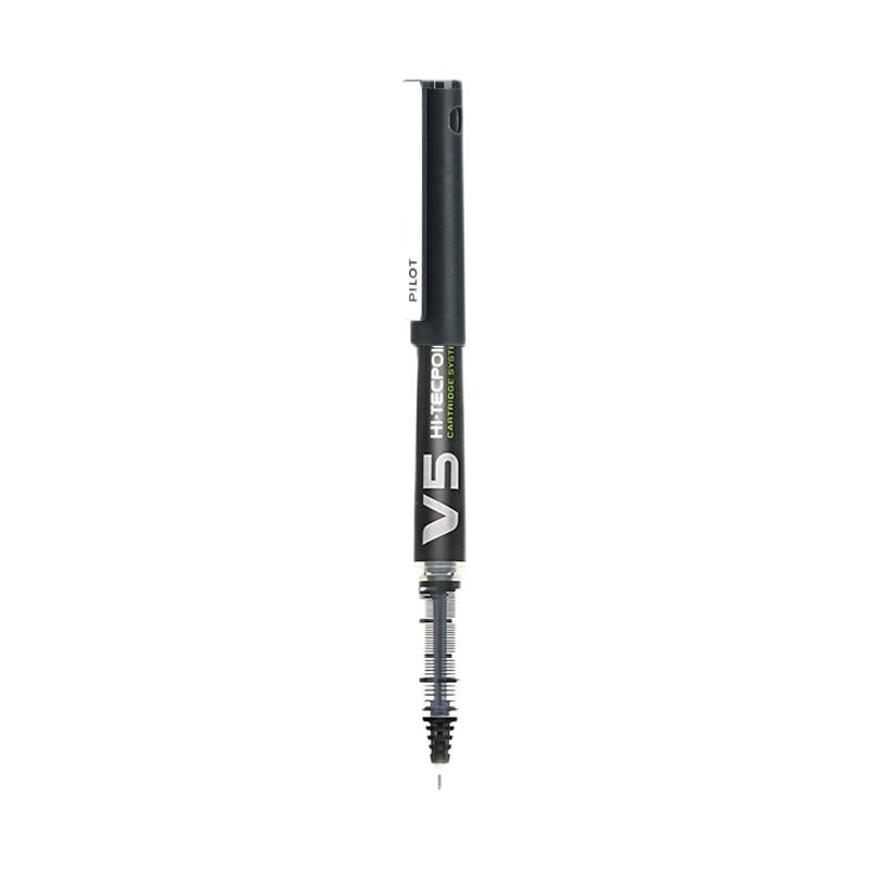 百乐 PILOT BXC-V5 拔帽中性笔 黑色 0.5mm 单支装 11.09元