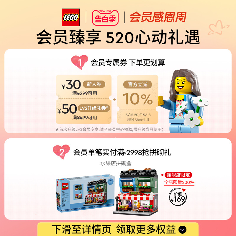 LEGO 乐高 Ideas系列 21323 钢琴 3059.1元