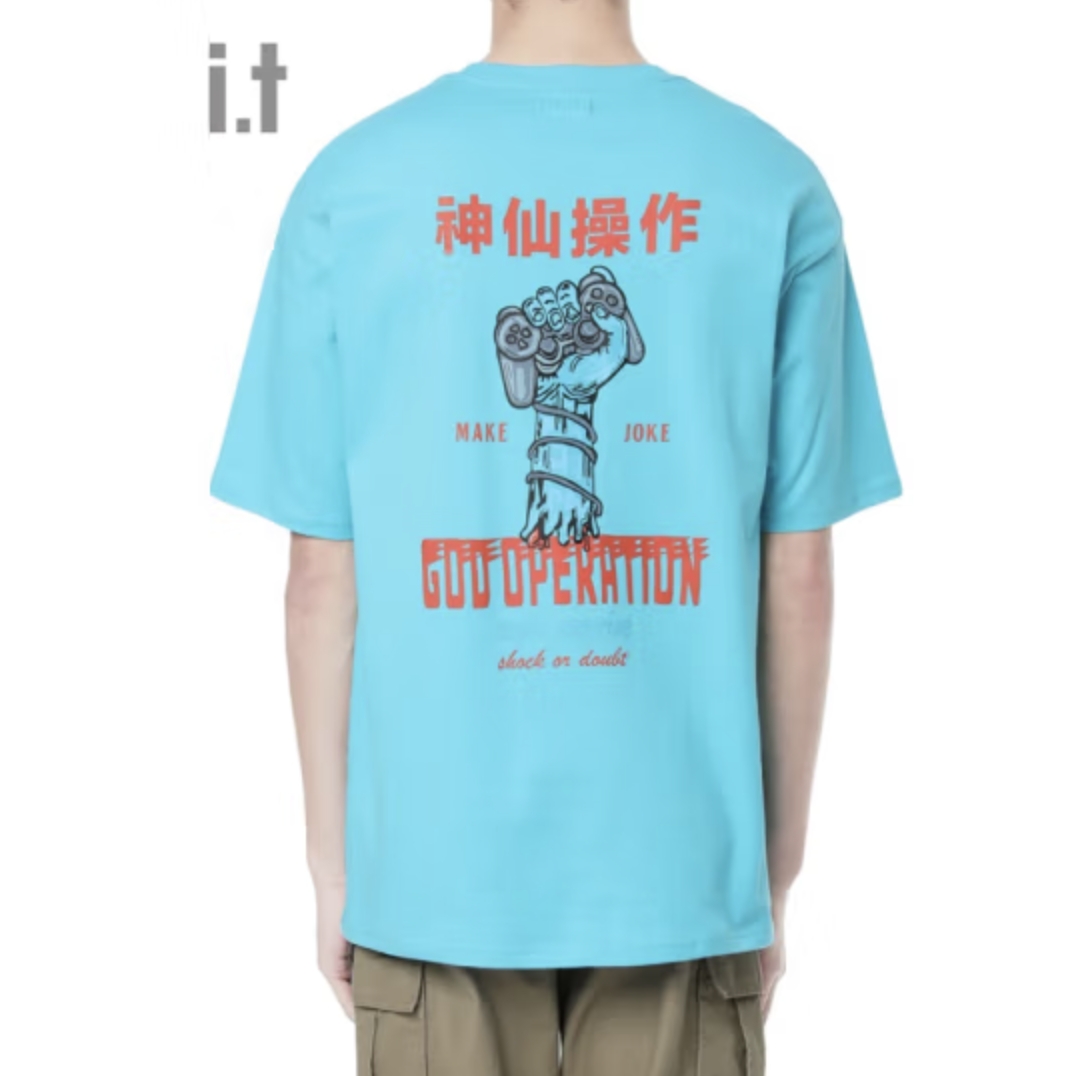 PLUS会员：Blockait 情侣款短袖T恤 34.45元（指定商品任选8件）