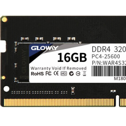 GLOWAY 光威 战将系列 DDR4 3200MHz 笔记本内存 普条 黑色 16GB 205元