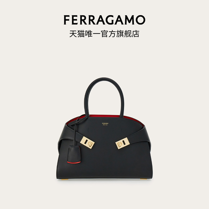 Salvatore Ferragamo 菲拉格慕 女士HUG手袋抱抱包小号766758 21900元包邮