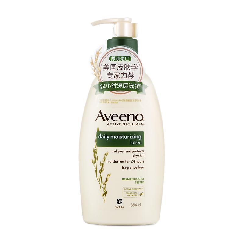 PLUS会员：Aveeno 艾惟诺 成人每日倍护系列 孕妇润肤乳 滋润清爽版 354ml 41.51