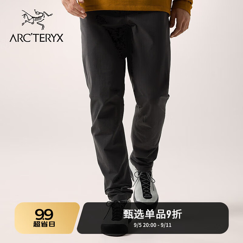 ARC'TERYX 始祖鸟 ARC’TERYX始祖鸟 LEVON PANT 防风 男子 休闲长裤 BLACK/黑色 32 1440