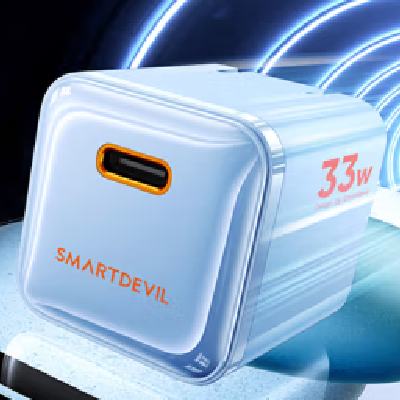 PLUS会员：SMARTDEVIL 闪魔 小方块 氮化镓充电器 33W Type-C 38.78元包邮（双重优惠