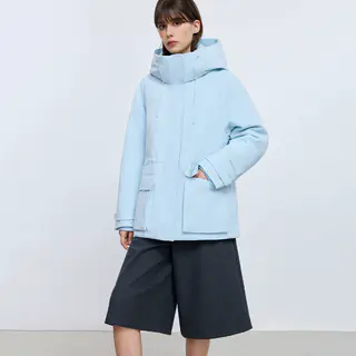 LILY 羊毛风衣壳加厚鹅绒羽绒服 709元 - 86线报 LILY 羊毛风衣壳加厚鹅绒羽绒服 709元 - 86线报