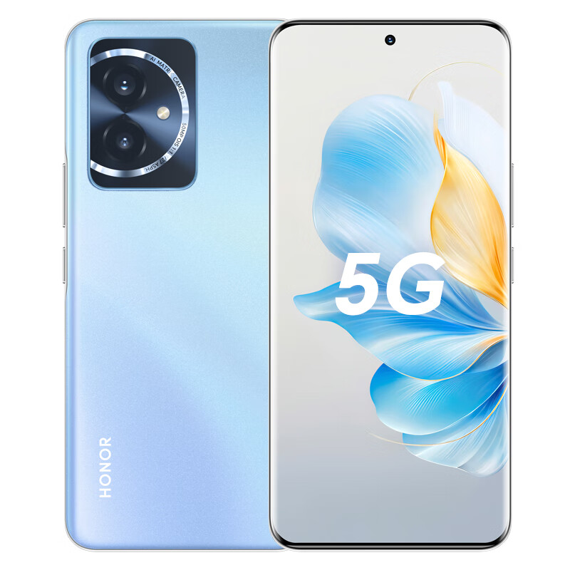 PLUS会员、京东百亿补贴：HONOR 荣耀 100 5G手机 12GB+256GB 迷蝶蓝 1795.98元