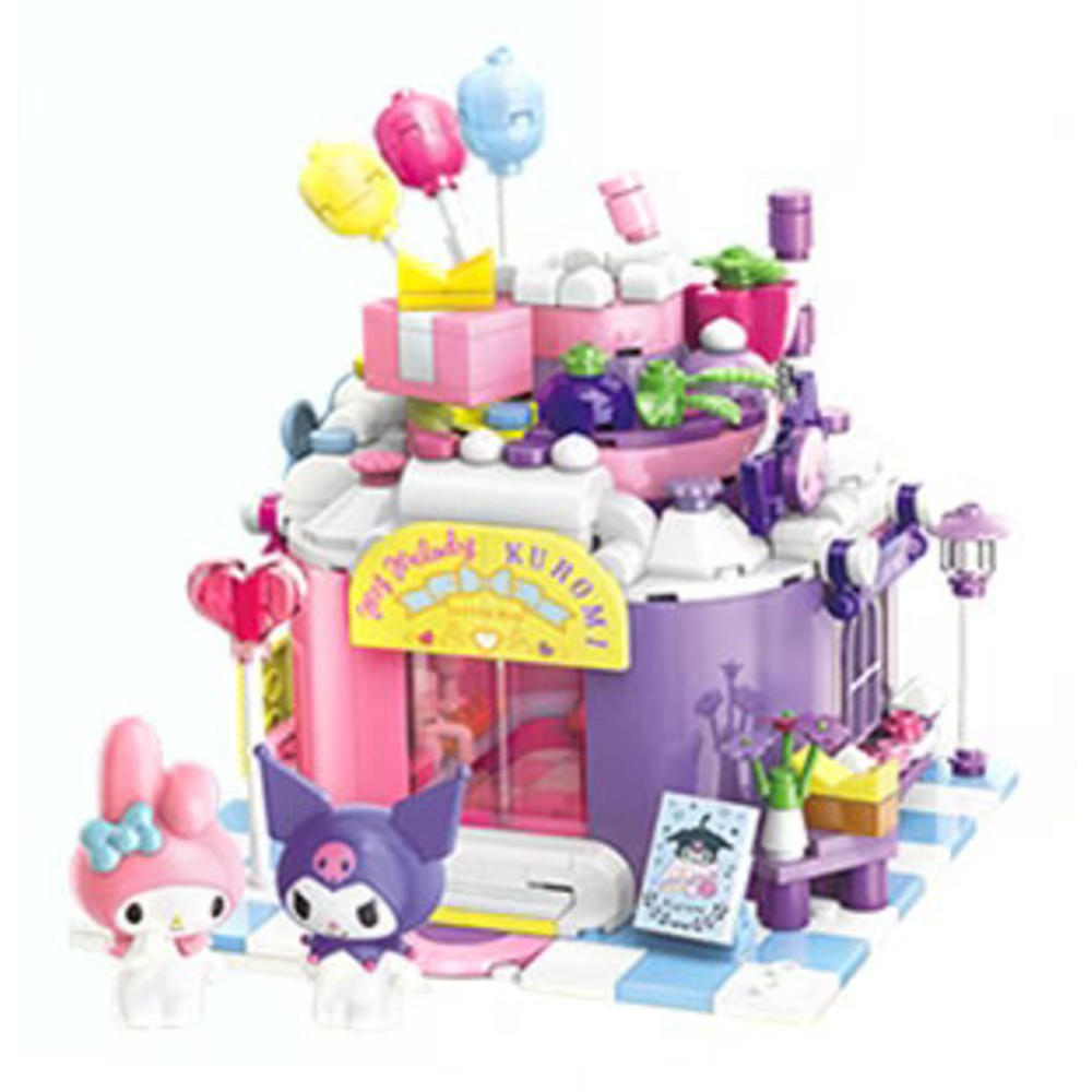 PLUS会员：奇妙积木 keeppley K20818 My Melody & Kuromi 甜蜜同行 98.8元