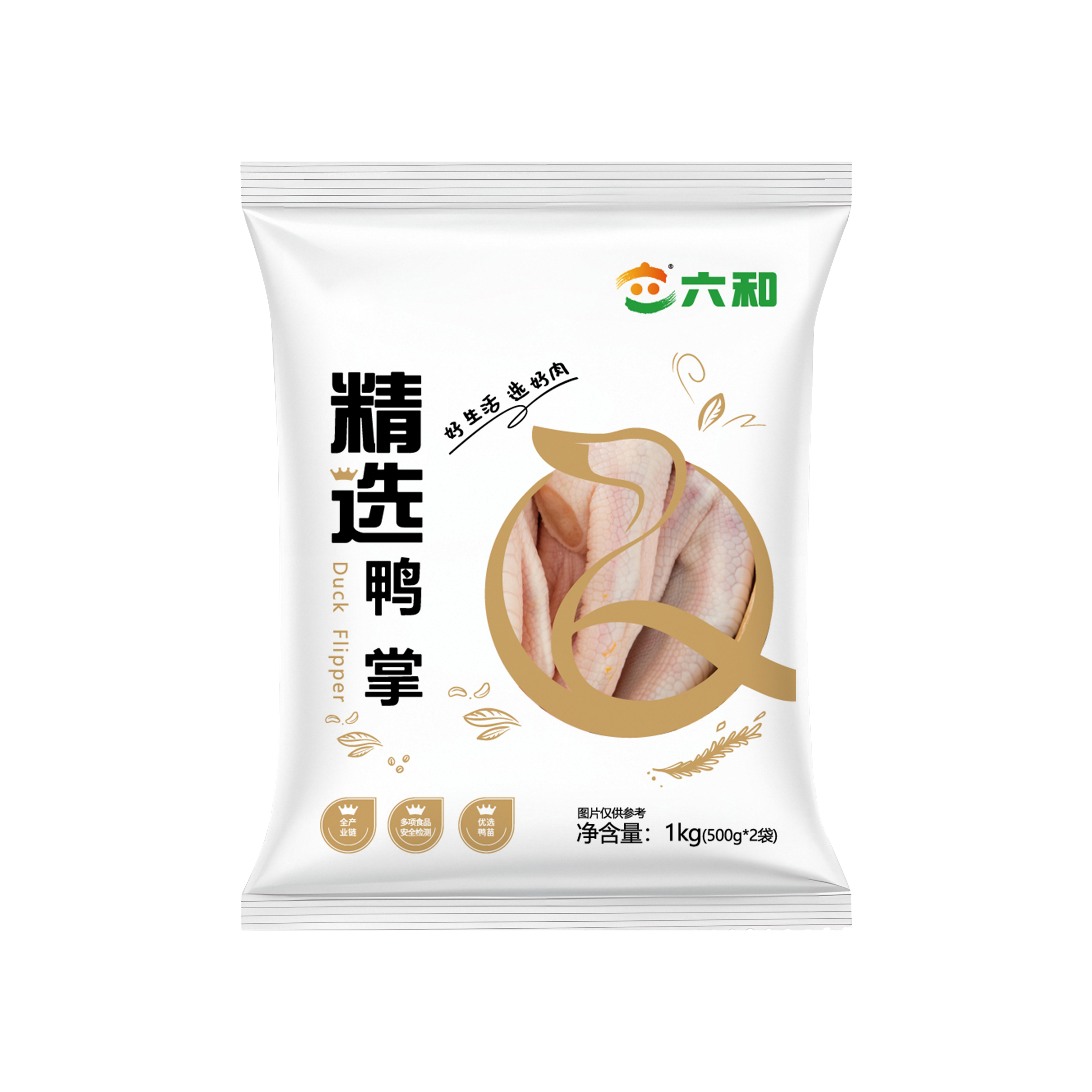 六和 鸭掌 1kg 29.05元（需买3件，共87.15元）