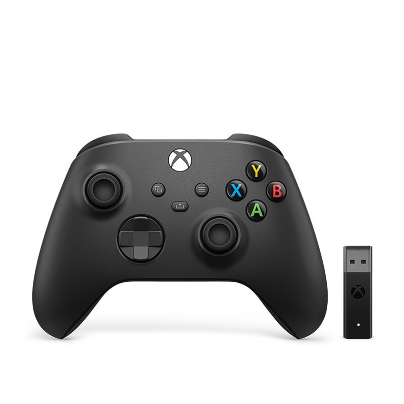 Microsoft 微软 Xbox One S 无线控制器+USB-C线缆 磨砂黑 357元