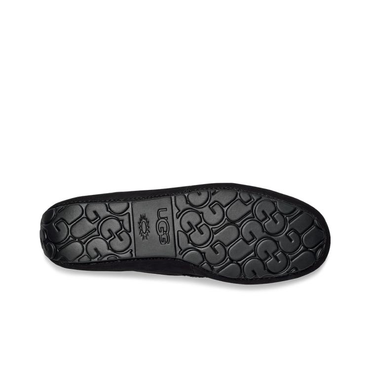 UGG 男士纯色平底浅口休闲豆豆鞋乐福鞋 黑色 389元