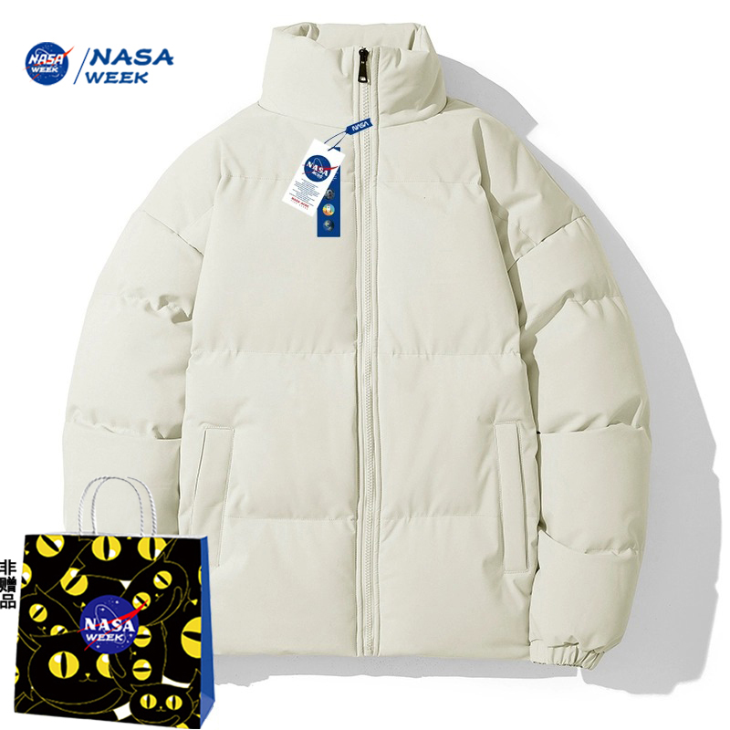 NASA WEEK 潮牌冬季加厚羽绒棉服男女士棉袄保暖情侣装棉服 59.9元（需用券）