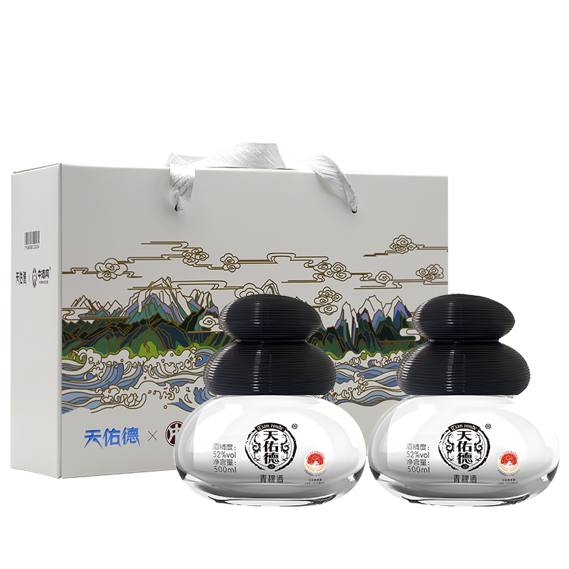 88VIP：天佑德 百宝 52%vol 清香型白酒 500ml*2瓶 133.4元（需用券）