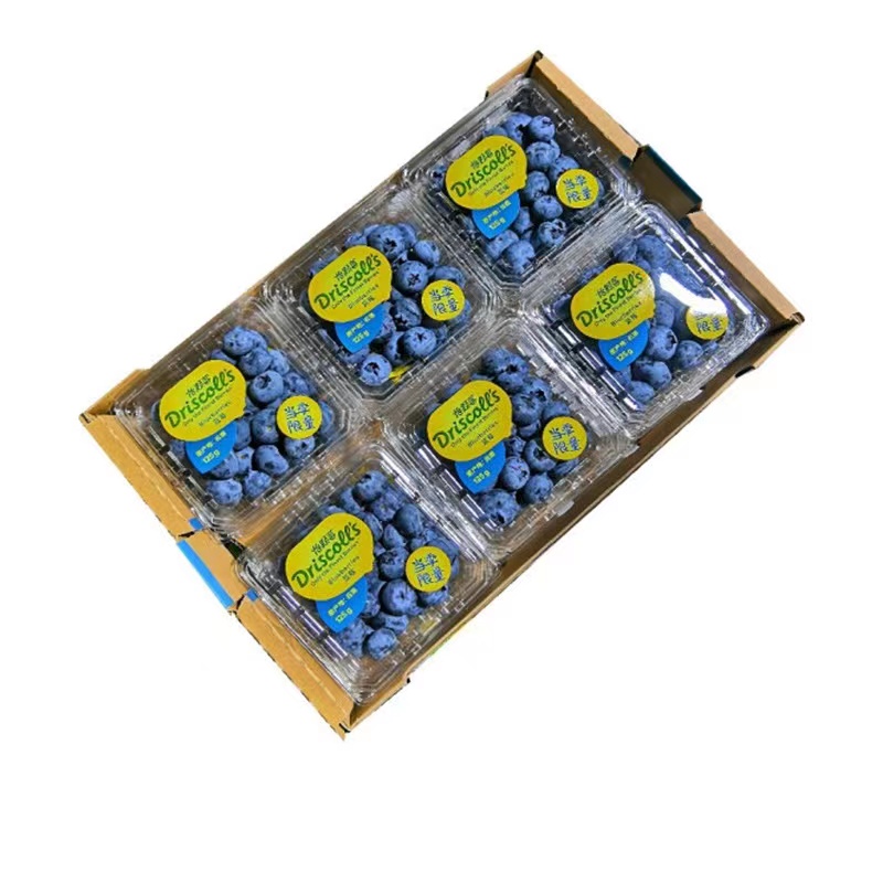 言果纪 新鲜蓝莓 125g/6盒 果径12-14mm （不用券实付） 47.9元（需用券）