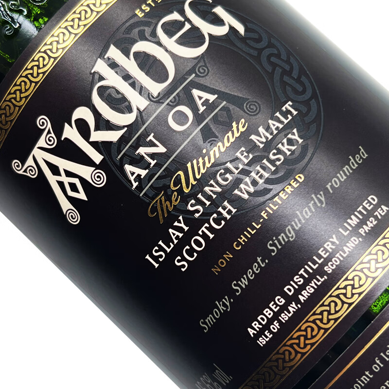 Ardbeg 雅柏 阿贝 奥之岬 单一麦芽 苏格兰威士忌 46.6%vol 700ml 364元