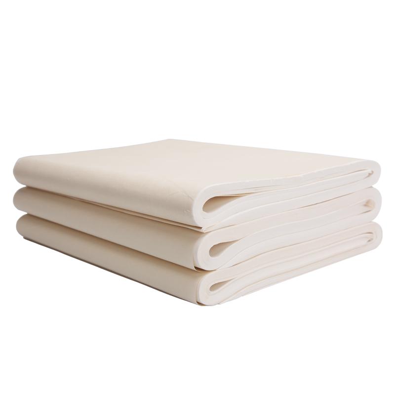 移动端、京东百亿补贴：荣宝斋 榮寶齋 书法用纸 半生熟宣纸 四尺八开 100