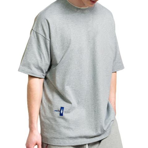 nautica white sail POPBOY联名 男女款圆领短袖T恤 PBTW3229 花灰色 M 220.55元（需用券