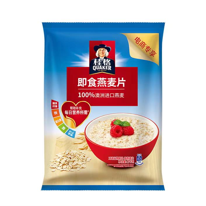 桂格 即食燕麦片 1000g 7.9元（需领券）