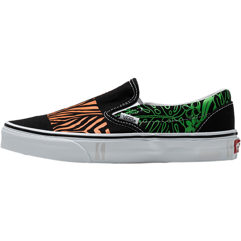 VANS 范斯 CRAYOLA联名Slip-On彩色舒适一脚蹬男鞋帆布 ￥159.6