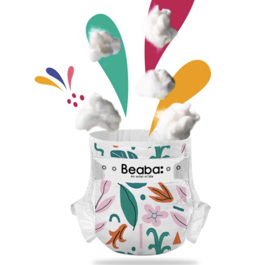 Beaba: 碧芭宝贝 丛林狂想曲系列 拉拉裤 XL3片 4.85元