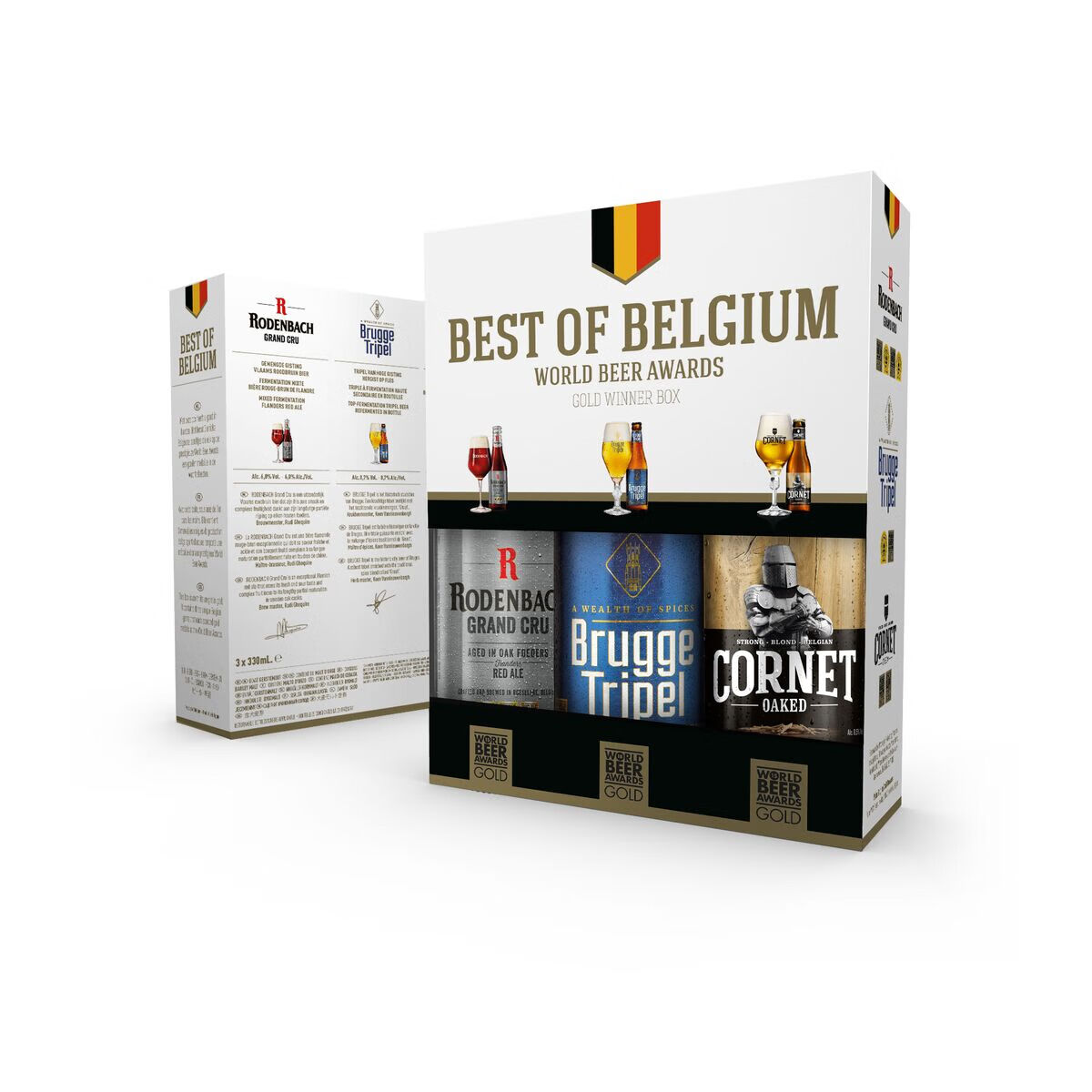 需首单：CORNET SWINKELS FAMILY BREWERSBest of Belgium比利时金牌啤酒精选组合 330ml*3