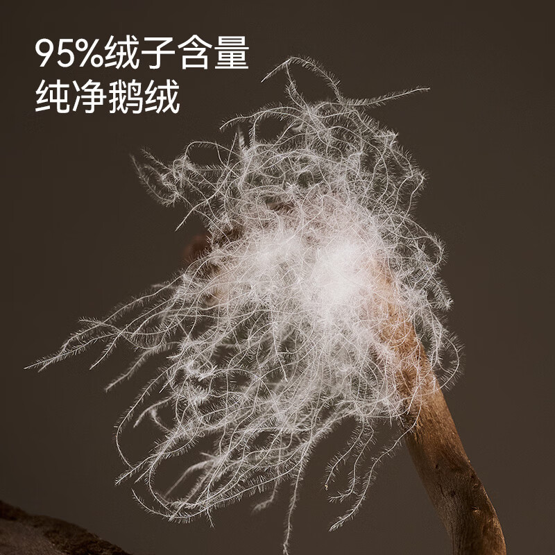 京东京造 杜唯朵95%白鹅绒被 1kg填充羽绒 1598元 - 线报酷