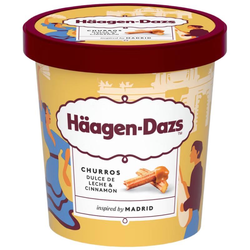 哈根达斯 Haagen-Dazs）吉拿棒风味冰淇淋 100ml/杯 小杯装 10.63元