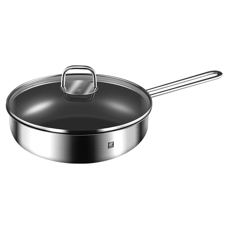 ZWILLING 不粘锅平底锅 含盖24cm 249元（需用券）