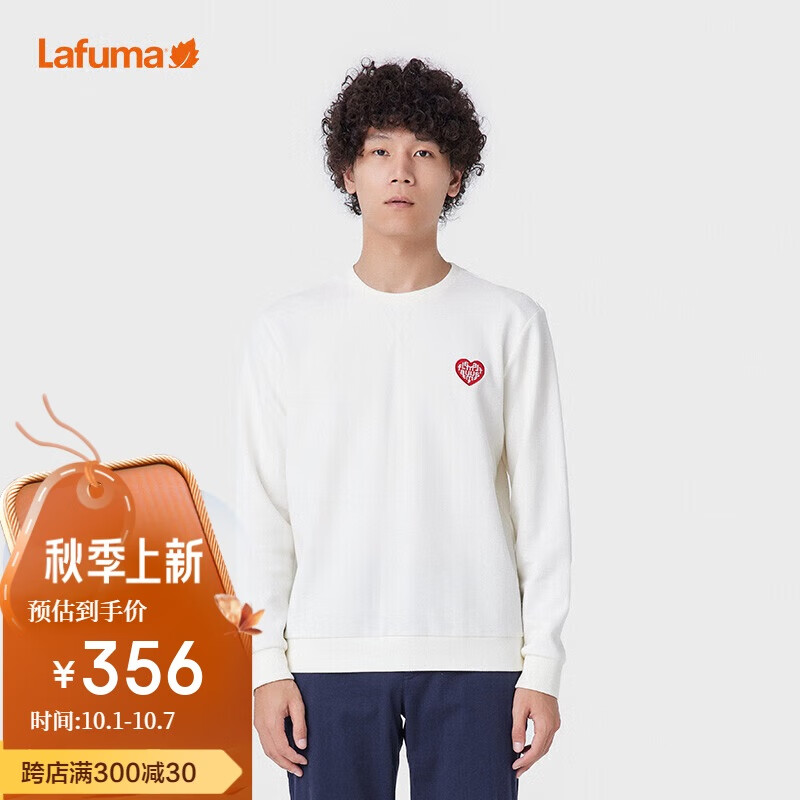 Lafuma 乐飞叶 圆领卫衣男 春季休闲运动套头长袖上衣时尚 LMTS2AW16 355.6元