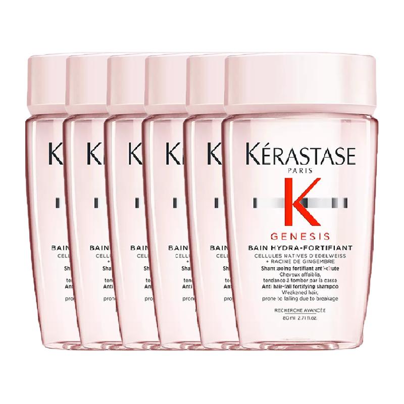 卡诗 洗发水元气姜沁透80ml丰盈蓬松控油*6瓶 114元（需用券）