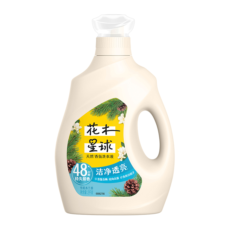 88VIP：LOVE home AND planet 花木星球 天然香氛洗衣液 2kg 28.4元（需用券）