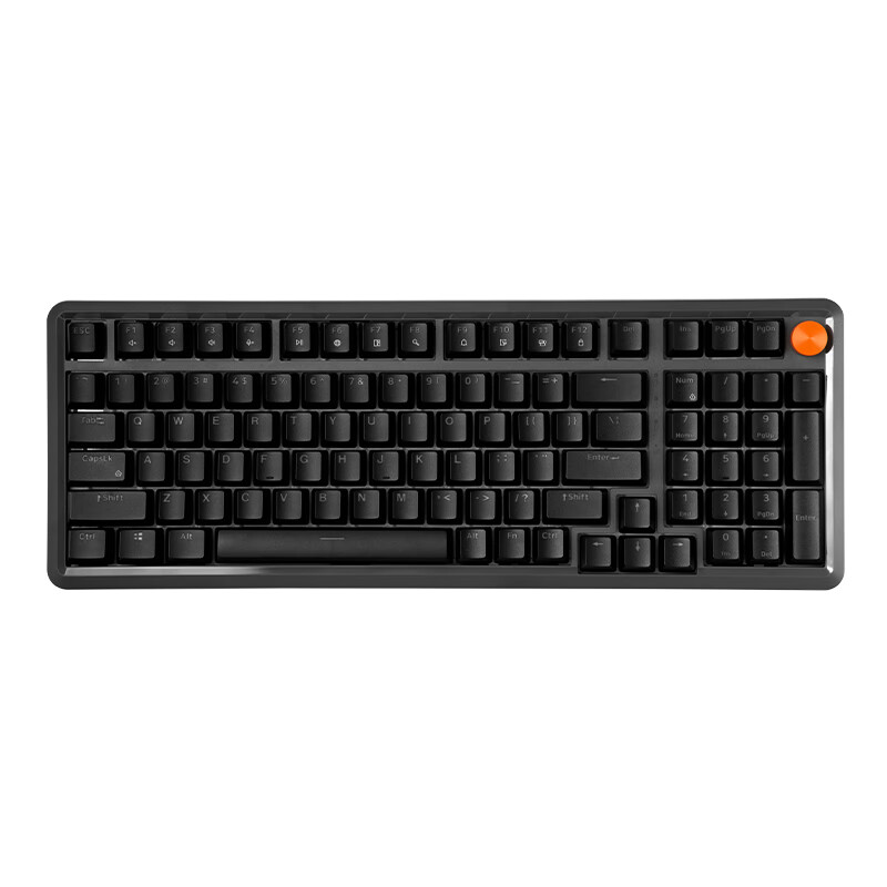 Lenovo 联想 MK9机械键盘有线键盘游戏键盘 GASKET结构98配列单光 音量旋钮键线