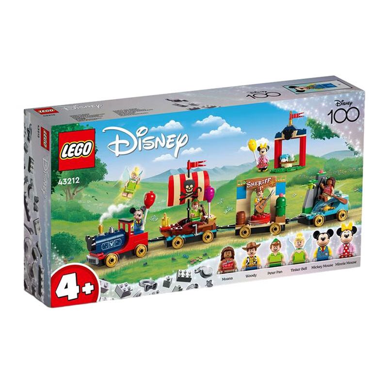 LEGO 乐高 迪士尼系列 43212 迪士尼欢庆专列 216.8元