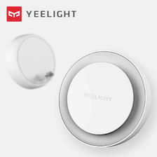Yeelight 易来 插电感应夜灯 暖光+光控+感应 19.9元