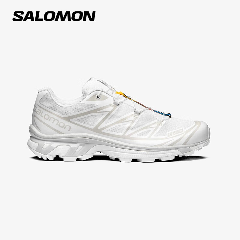 salomon 萨洛蒙 XT-6 Advanced 户外运动鞋登山徒步男鞋 白色42 660.22元包邮（双重