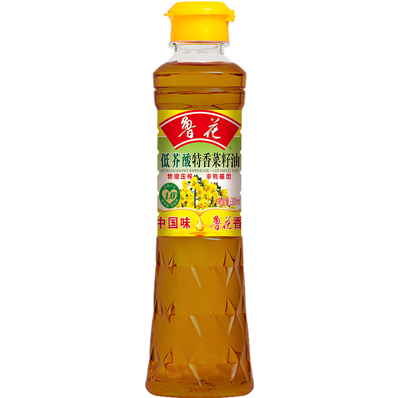 luhua 鲁花 低芥酸 特香菜籽油380ml 6.9元