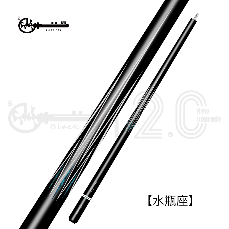 others 其他 BLACK KEY 黑钥匙 星座系列 大头杆台球杆 1/2分体球杆 1688元（需用