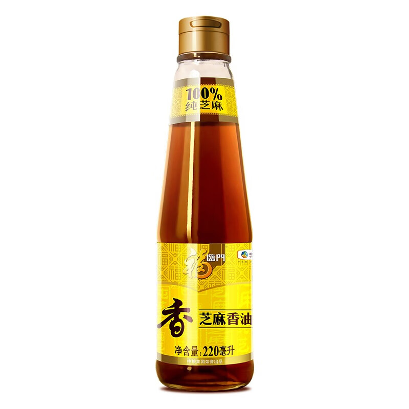 福临门 芝麻油 400ml 220ml*1瓶 ￥16.9