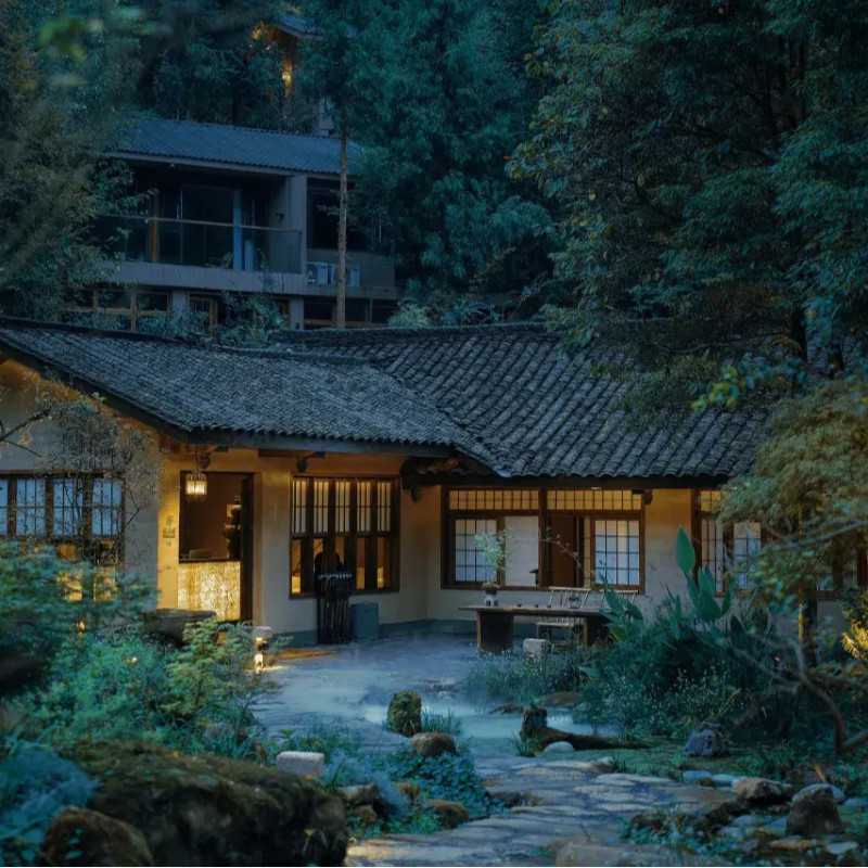 【达人推荐】罗莱夏朵宿仙谷酒店2晚/四川成都都江堰/双人正餐 3880元