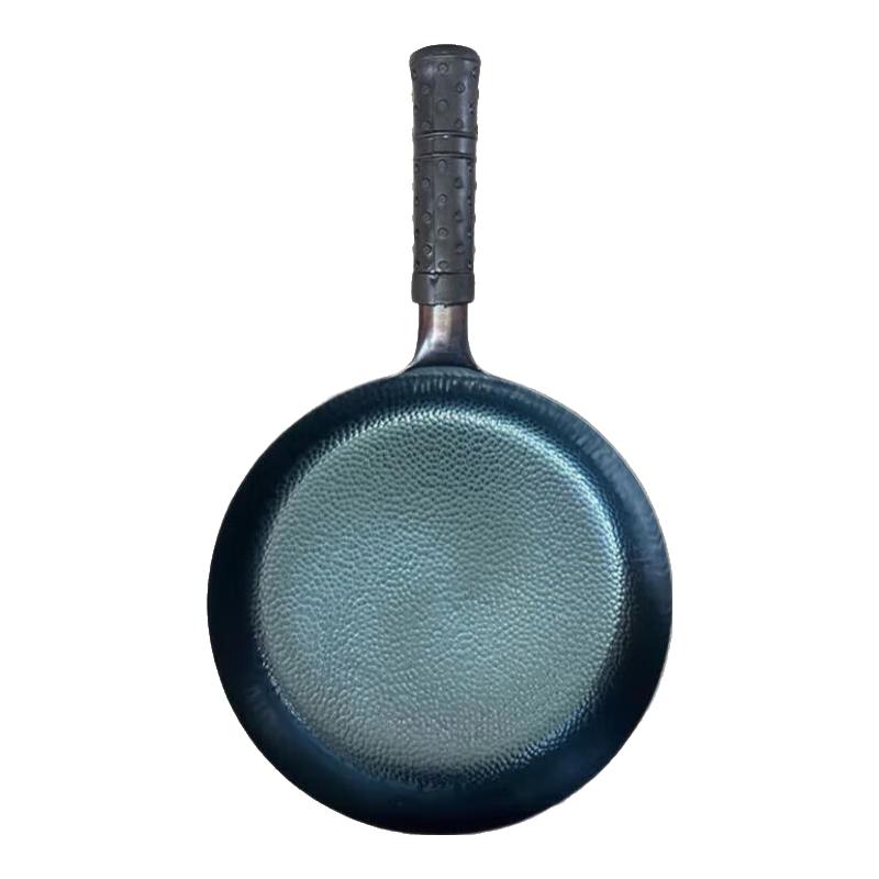 工匠年华 章丘铁锅无涂层 平底煎锅 鱼鳞平底煎锅-单锅(已开锅) 30cm 74元（
