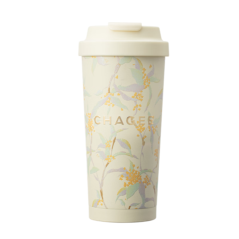 Plus会员：霸王茶姬 CHAGEE 一摁即开保温杯 316L不锈钢 500Ml 71.68元/件（共143.36