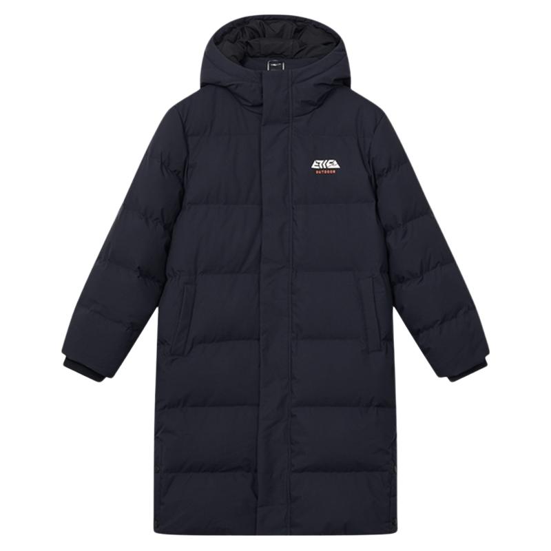 鸿星尔克 童装儿童羽绒服冬季中长款加厚男童三防保暖大童冬装外套 359元