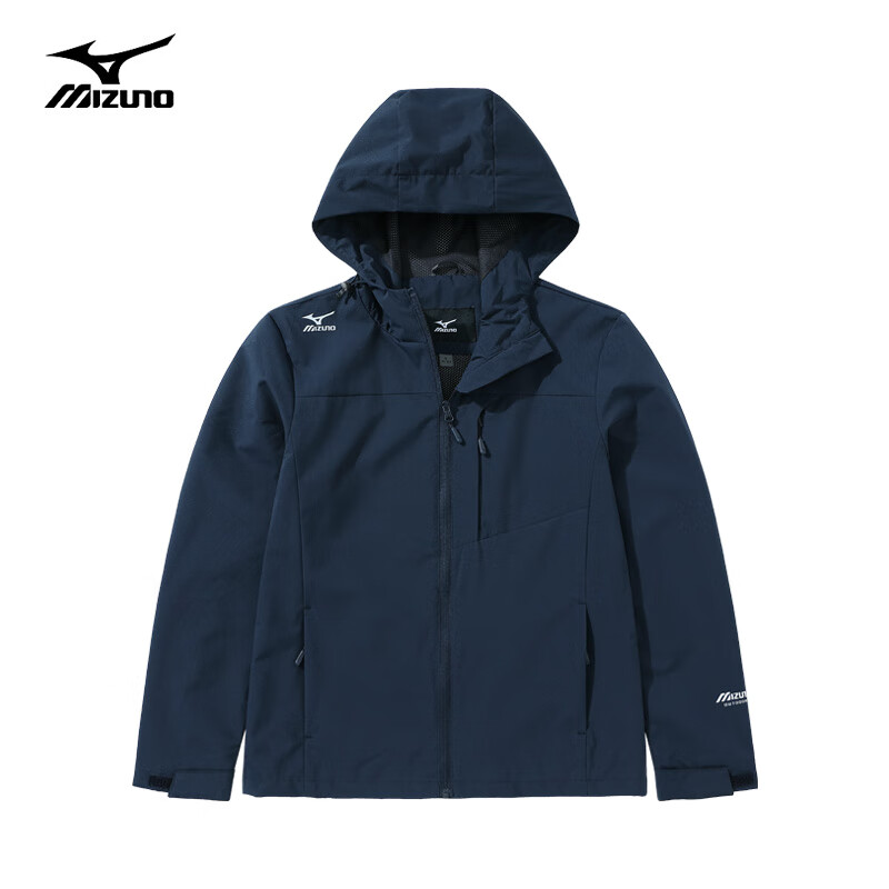 Mizuno 美津浓 男女登山服防风夹克 RTA2CC2629-5 175.71元包邮（需用券）