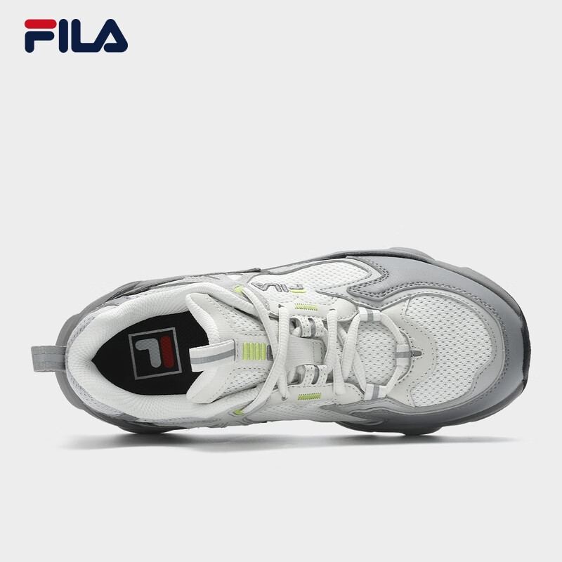 FILA 女鞋SKIPPER复古运动鞋秋船长跑步鞋 雾霾灰/合金灰-VV 38 410.92元（需用券