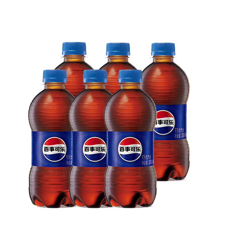 百事可乐 Pepsi 汽水 300ml*6瓶 8.86元