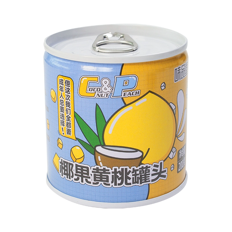 味品堂黄桃罐头200g*4 券后9.9元